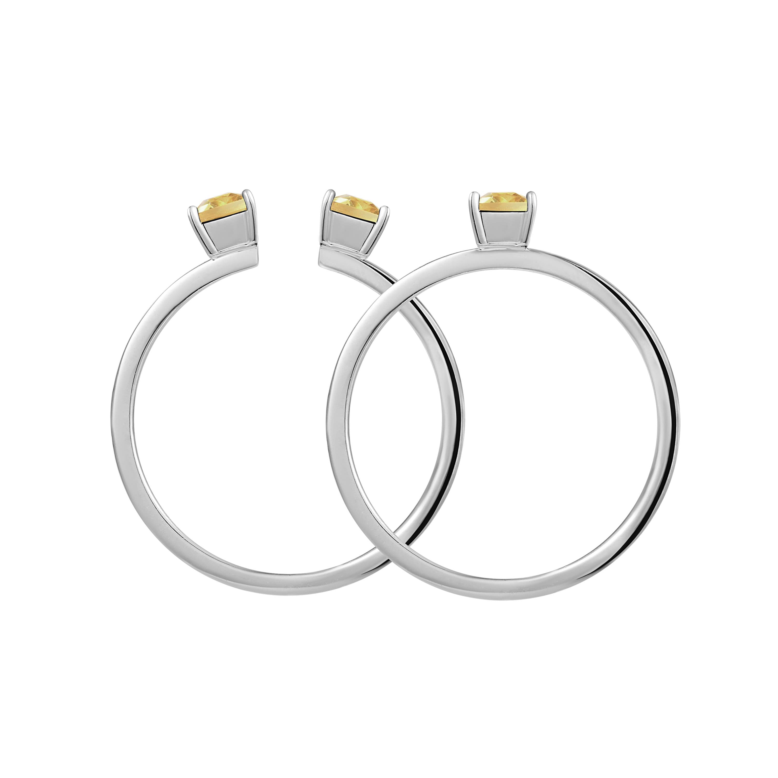 Ring 01 | Honey — кольцо с Цитрин, серебро, фото 5