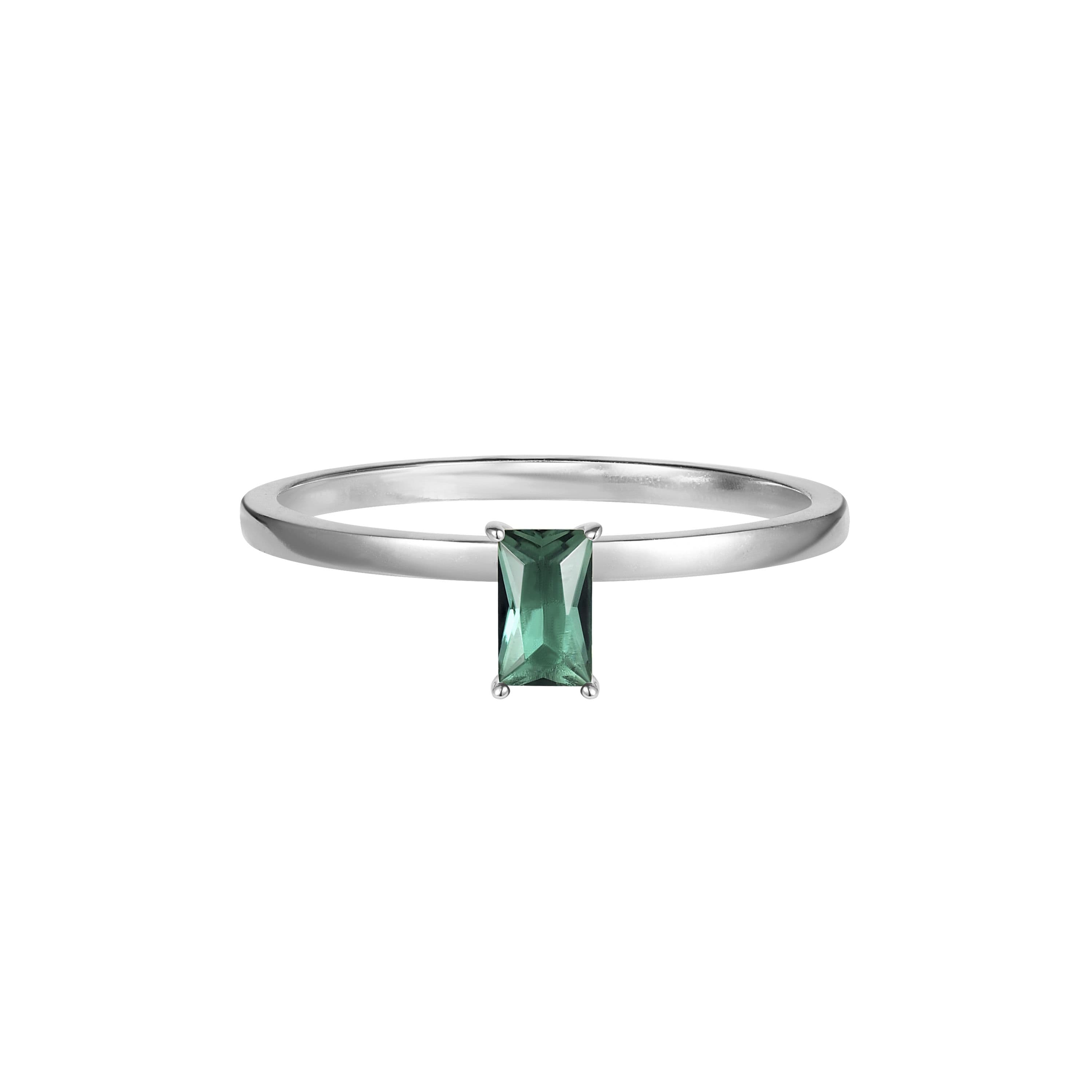 Ring 01 | Verdant — кольцо с Зелёный кварц, серебро, фото 4